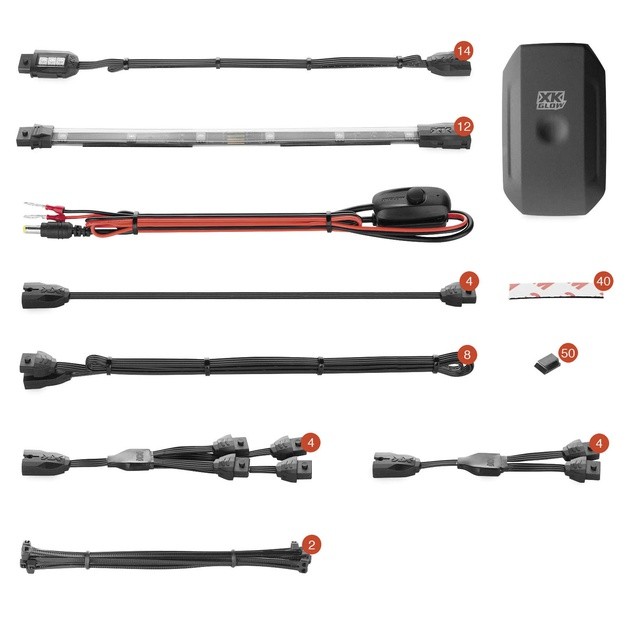 XK Glow App Controlled LED Accent Light Pro Kit