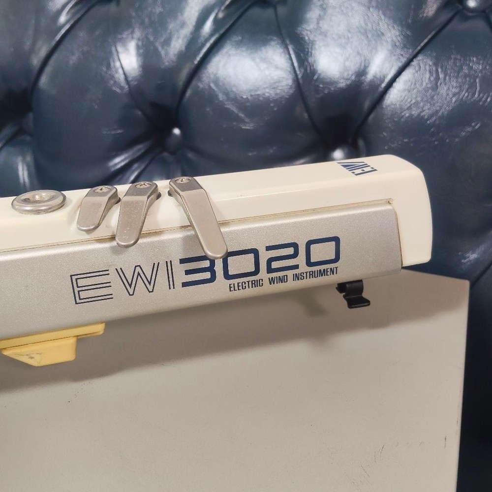 Akai EWI3020 Wind Synth Controller w/ EWI3030m Module Tested Working Japan