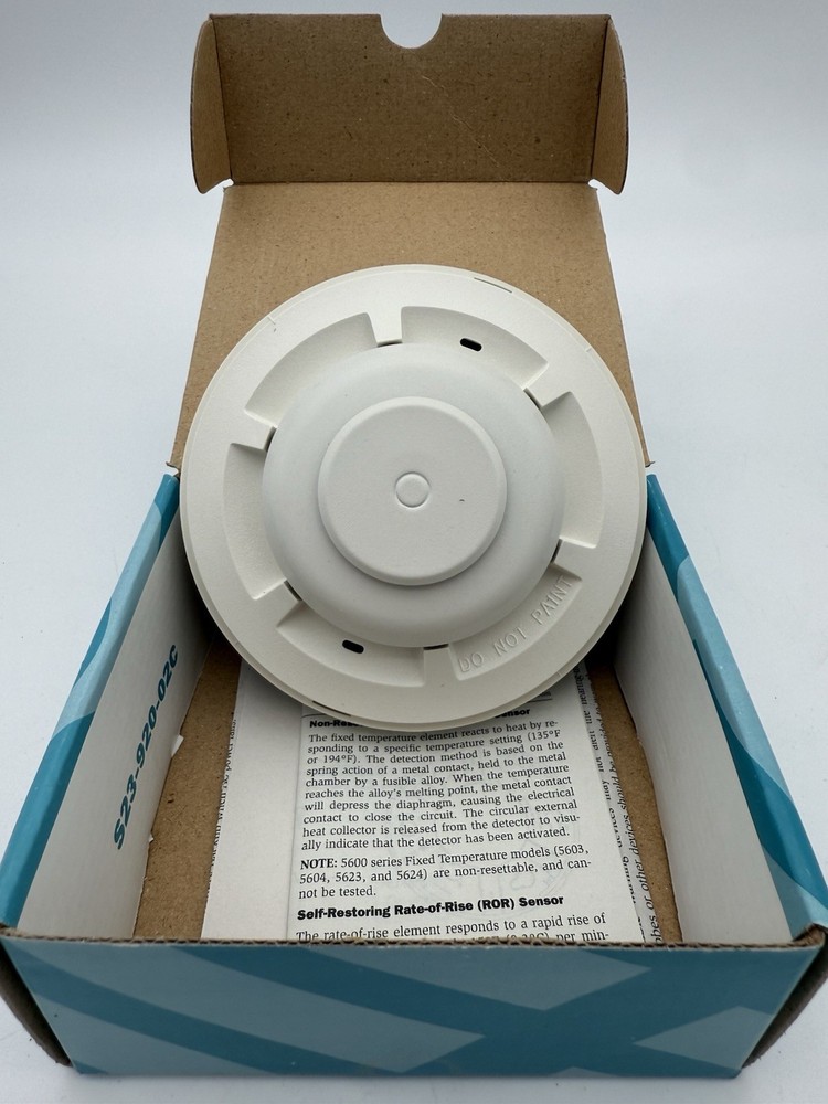 NEW - SYSTEM SENSOR 5600 SERIES HEAT DETECTOR