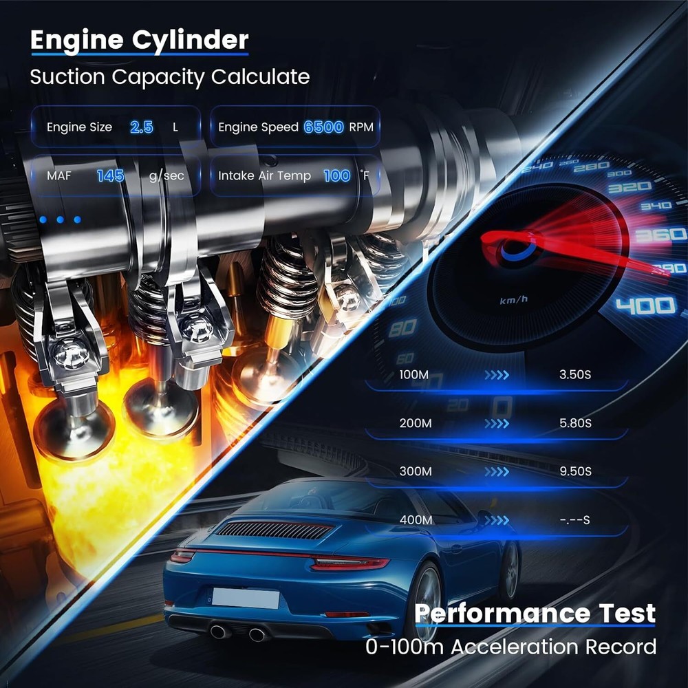 MUCAR DriverScan Bidirectional All System Car Diagnostic Tool Full OBD2 Function