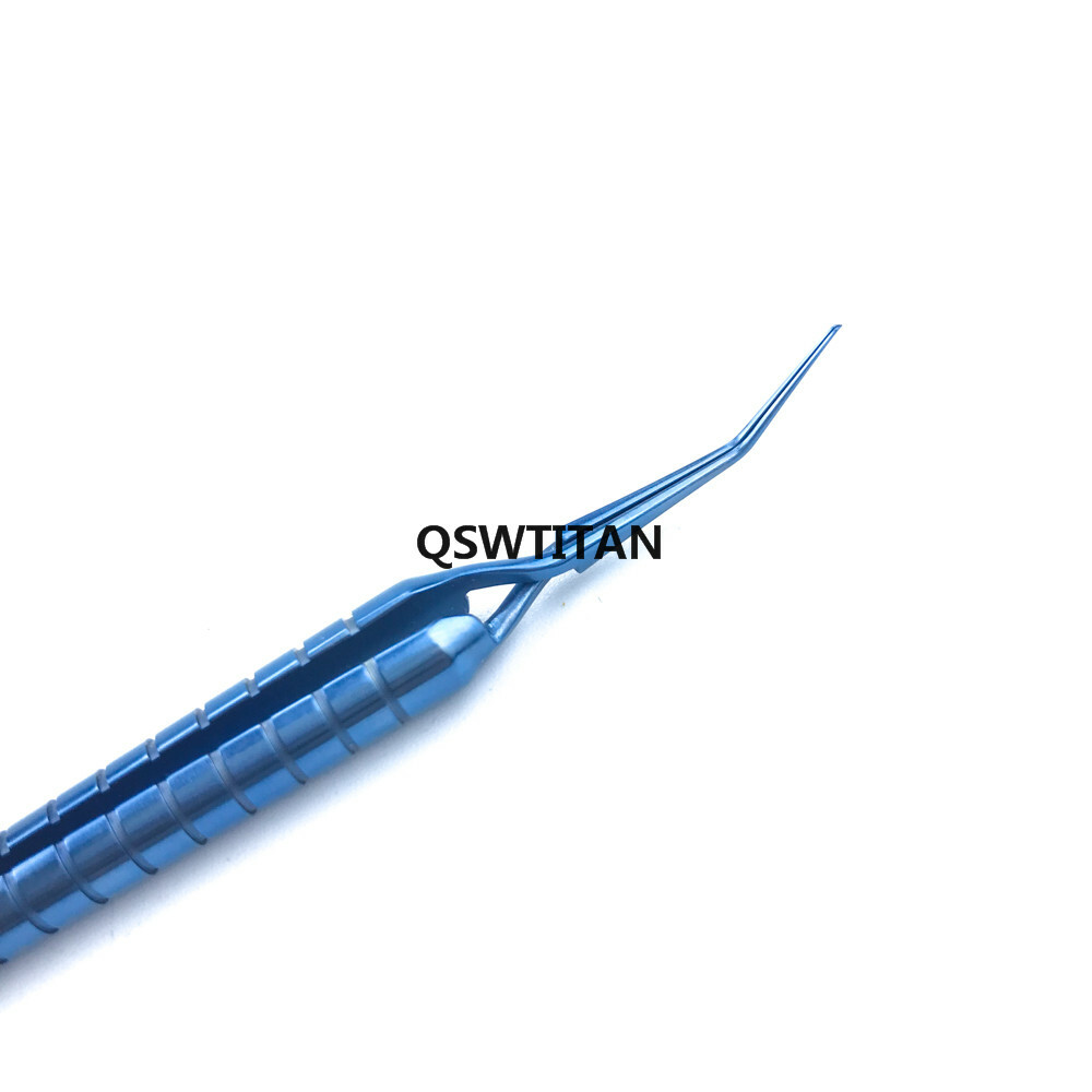 Akahoshi Capsulorhexis Cross Action Forceps Titanium Ophthalmic Eye Instruments