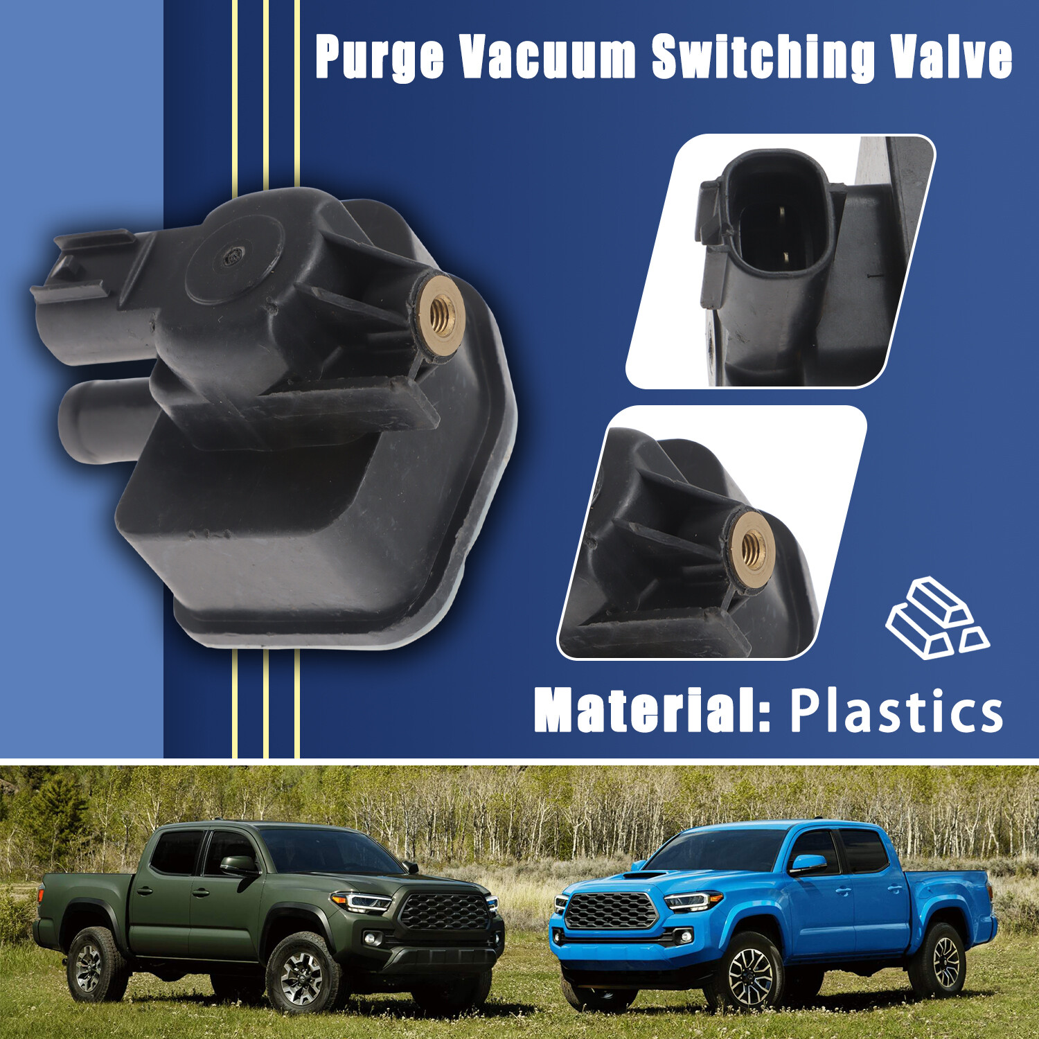 Vacuum Switch Valve Solenoid for 2017-2020 Toyota Sienna Tacoma 3.5L V6