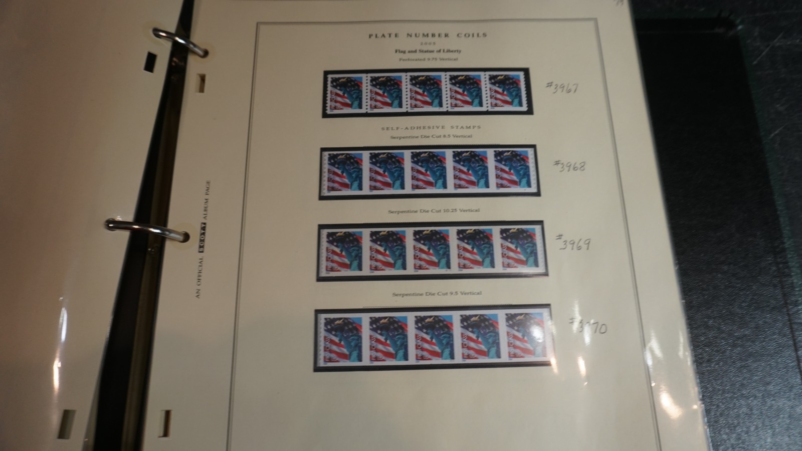 Gorgeous collection of Plate number coils in Scott album 1988-2015 MNH stamps