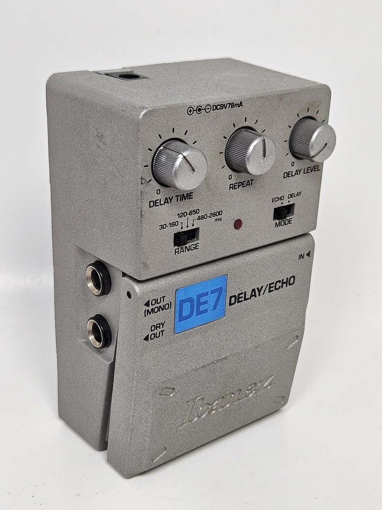 Ibanez DE7 Delay/Echo Guitar Effect Pedal Stompbox