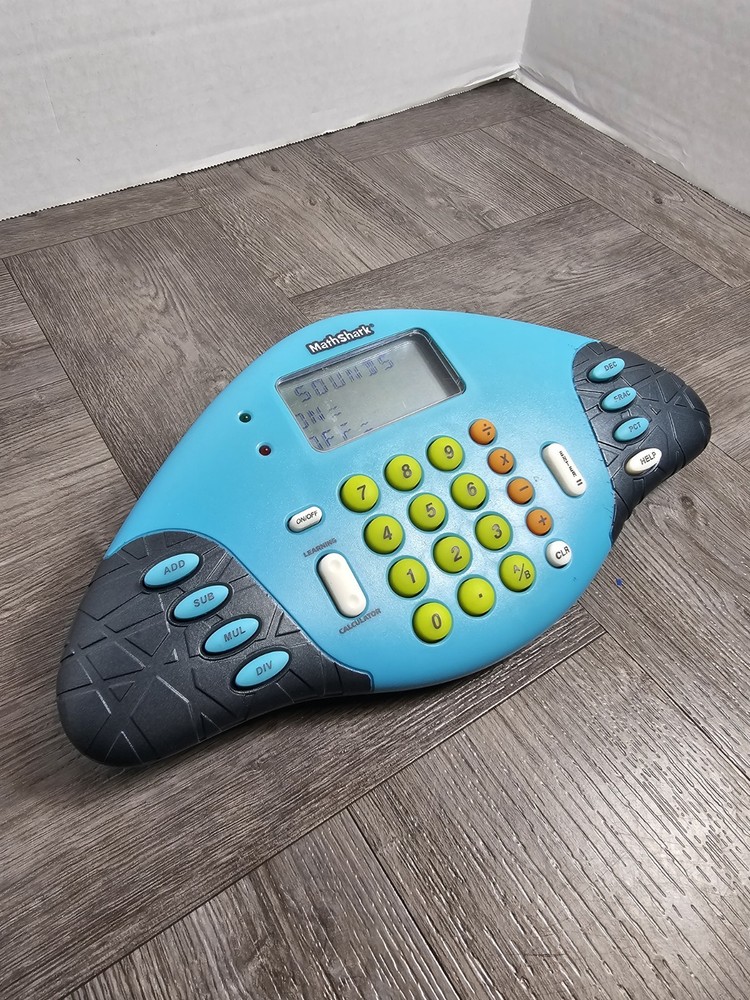 Math Shark Mathematic Skill Builder Game Educational Insights Blue Tested Works