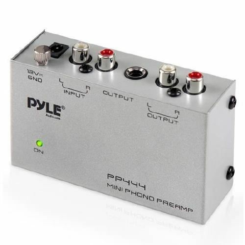 Pyle Ultra Compact Phono Turntable Preamp - PP444