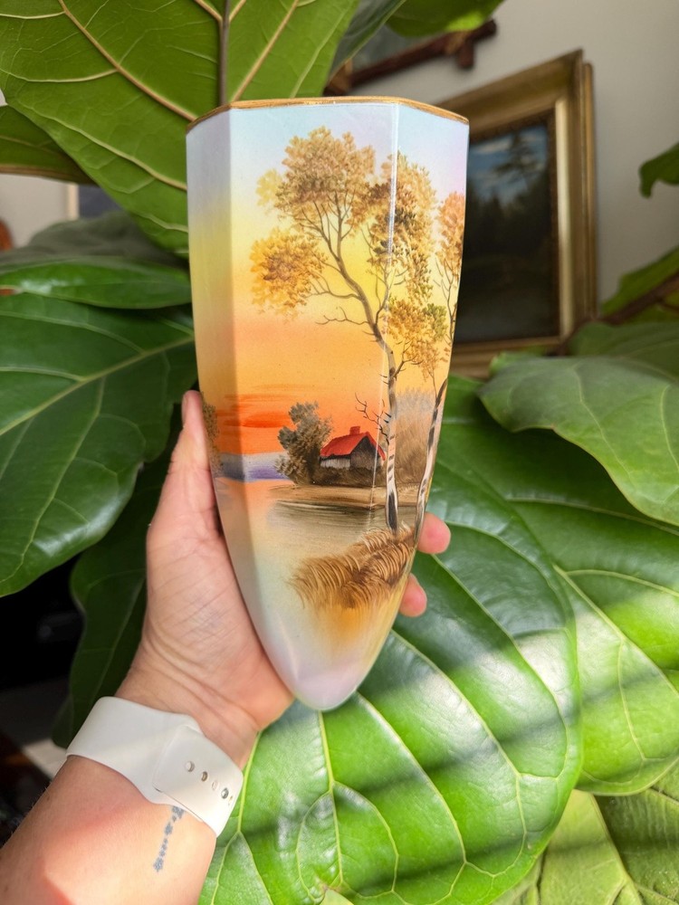 1920s Noritake Morimoto Wall Pocket
