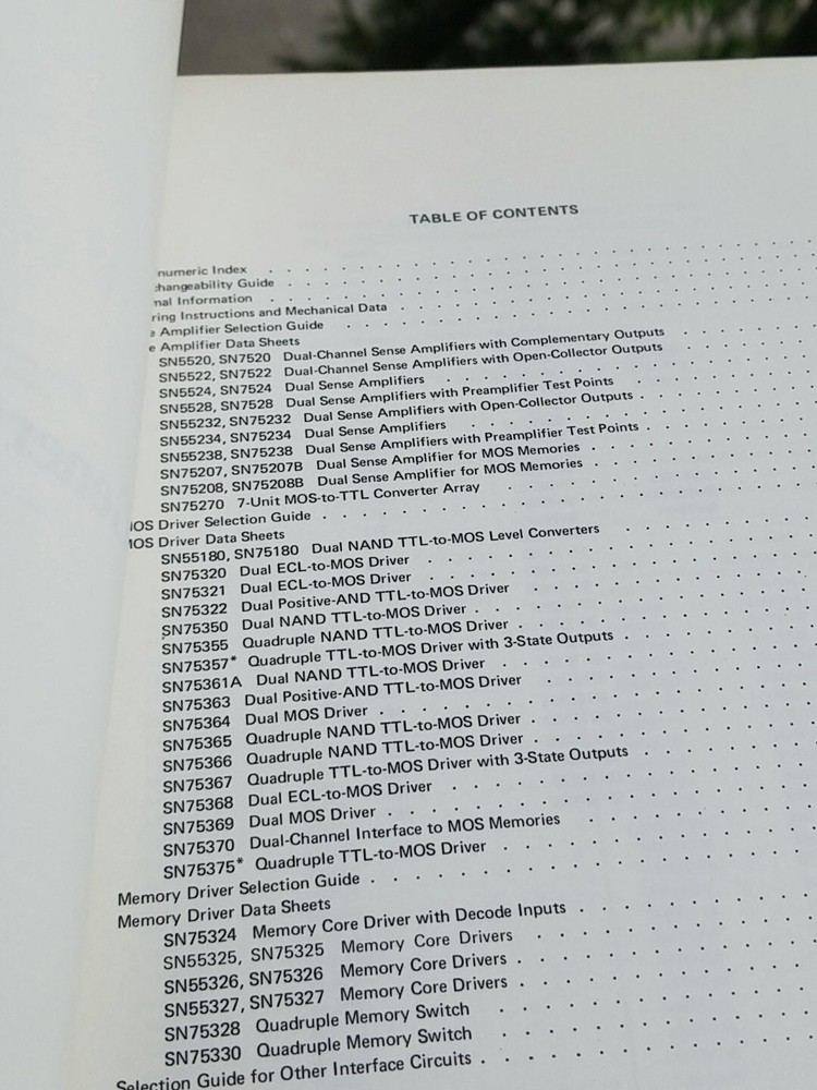3 VINTAGE TEXAS INSTRUMENTS BOOKS MEMORY INTERFACE DATA LOW POWER SCHOTTKY