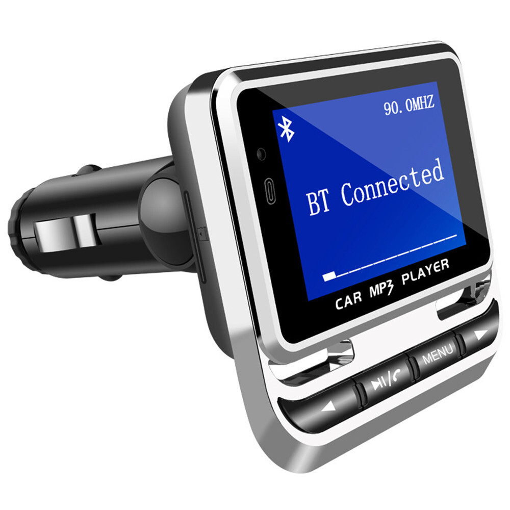 LCD Display Car Bluetooth FM Transmitter MP3 Player AUX Hands-free Accessories