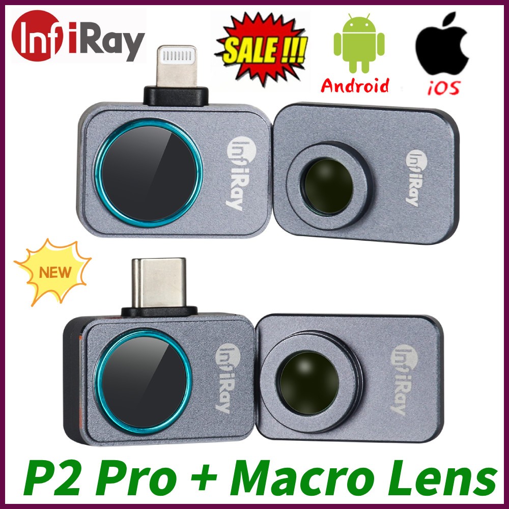 InfiRay P2 Pro Thermal Camera USB Type C Thermal Imaging Camera For Android/iOS