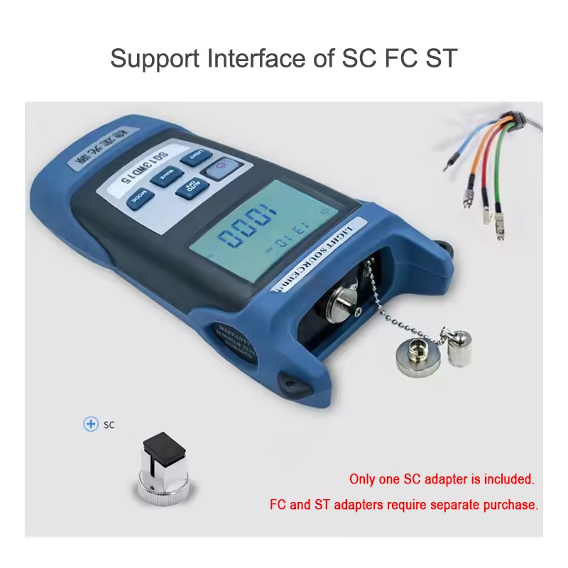 Optical Power Meter Convenient High Sensitivity Durable Fiber Optical Meter