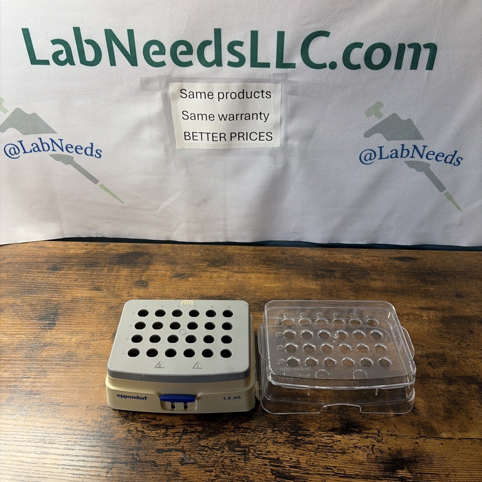 Eppendorf 1.5mL SmartBlock, ThermoBlock for ThermoMixer C, PN 5360000038