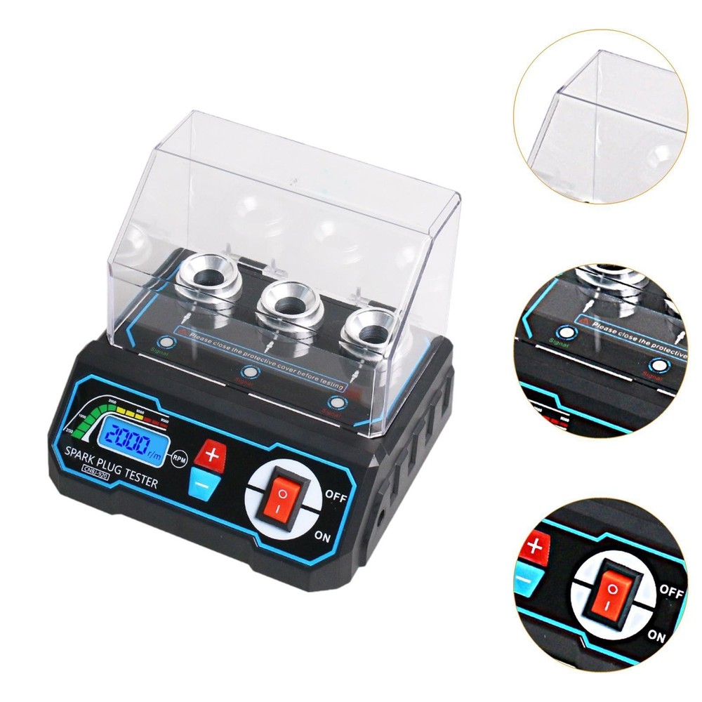 Automotive Spark Plug Analyzer Detection Tool Professional Easy to Use Practical