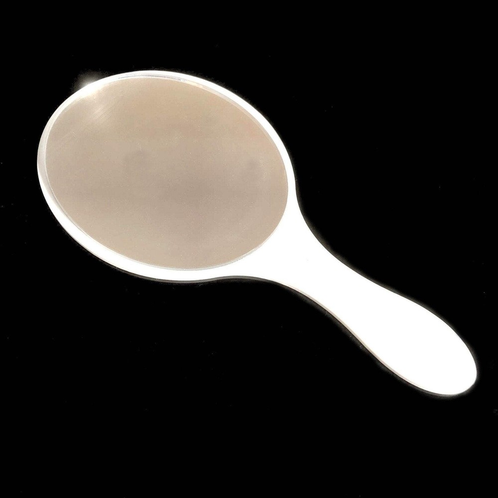 Oval Coloured Hand Held Mirrors