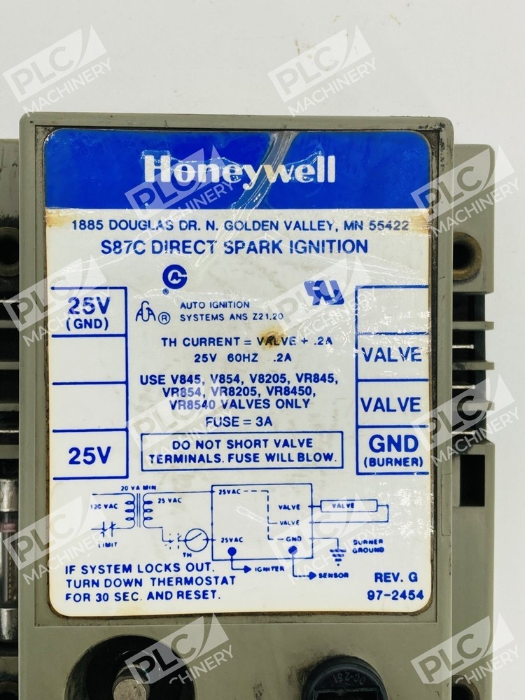 Honeywell S87C Direct Spark Ignition DSI Control Module