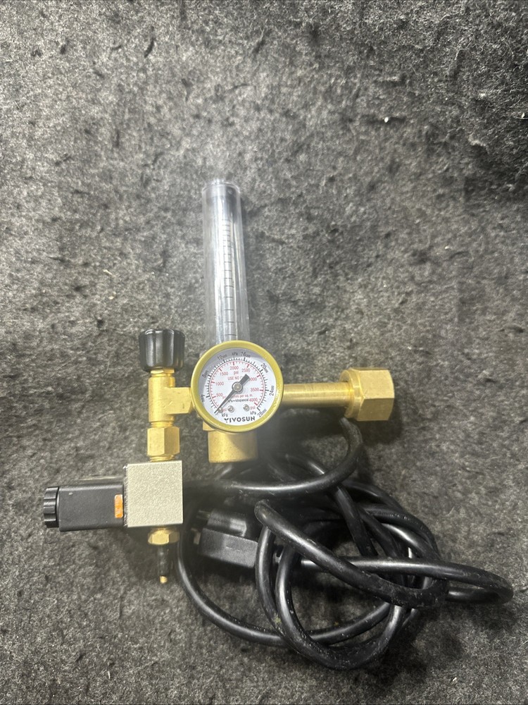 Carbon Accelerator CO2 Regulator w/ Flow Meter - REG-1