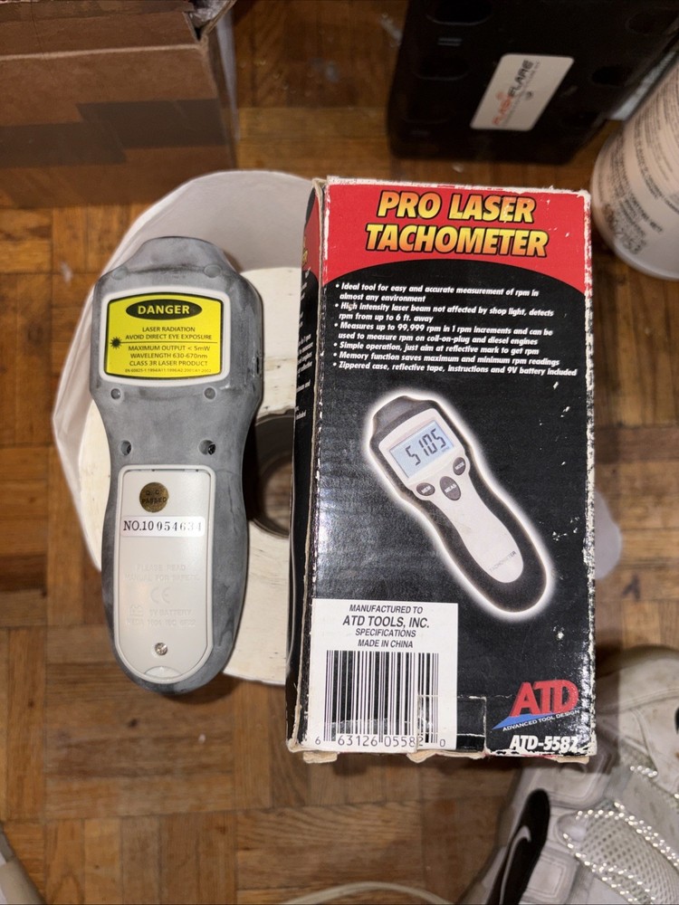Pro laser Tachometer Model And-5582