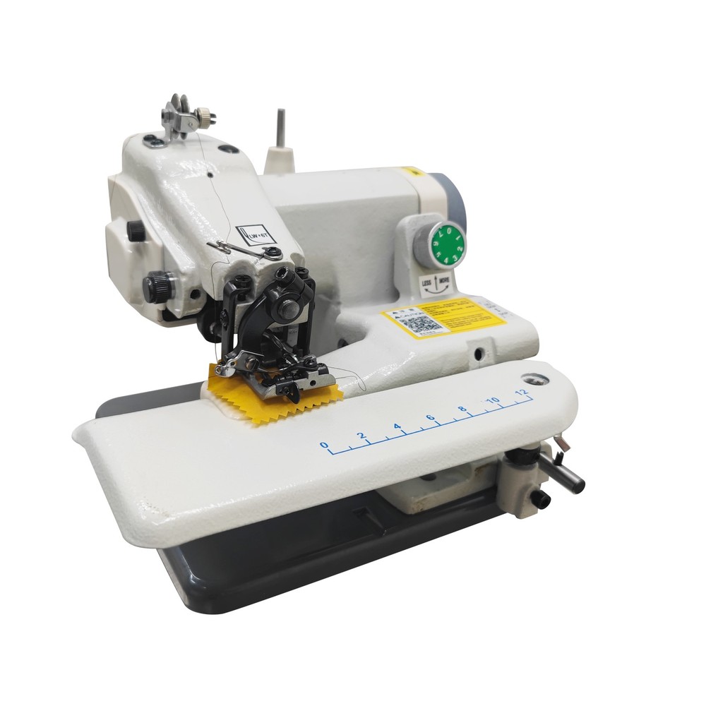 Portable Blindstitch Hem Chain Stitch Sewing Machine with Seam Jumping Function