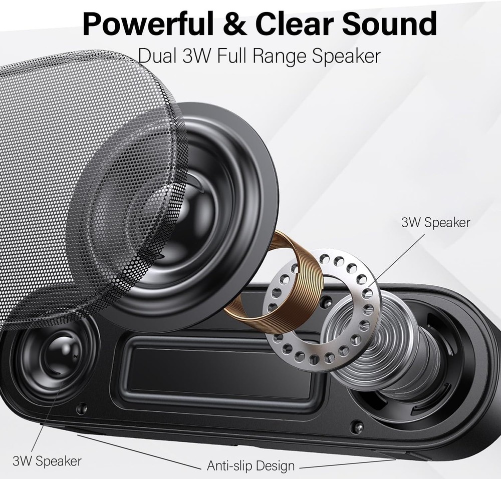 Updated Computer Speaker, USB Powered Speaker for Desktop,Windows PC,Mac. Por...
