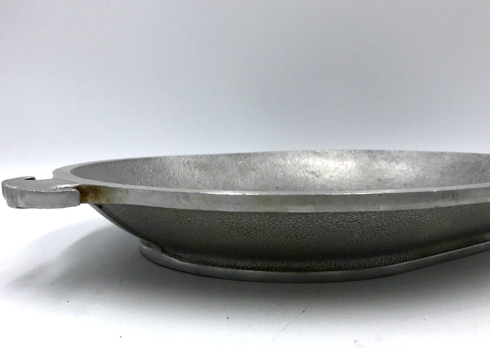 Vtg Guardian Service Hammered Oval 15" Roasting Platter Server