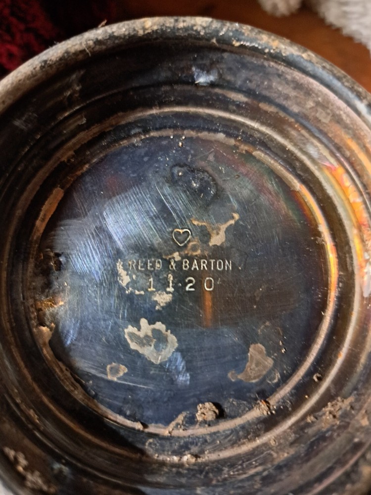 Reed amd Barton silver bowl