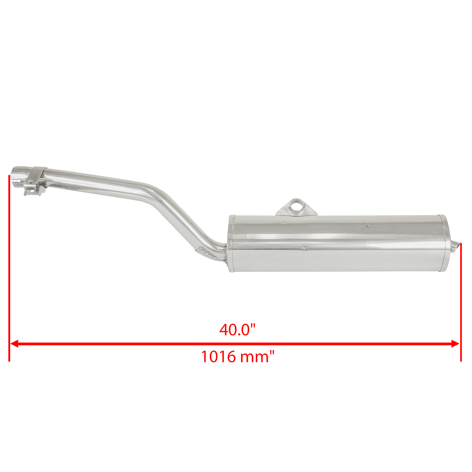 Complete Exhaust Muffler w/ Gasket fits Yamaha Grizzly 660 YFM660F 4X4 2002-2008