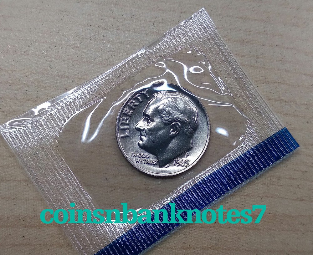 1984-D & P Roosevelt Dime BU Set