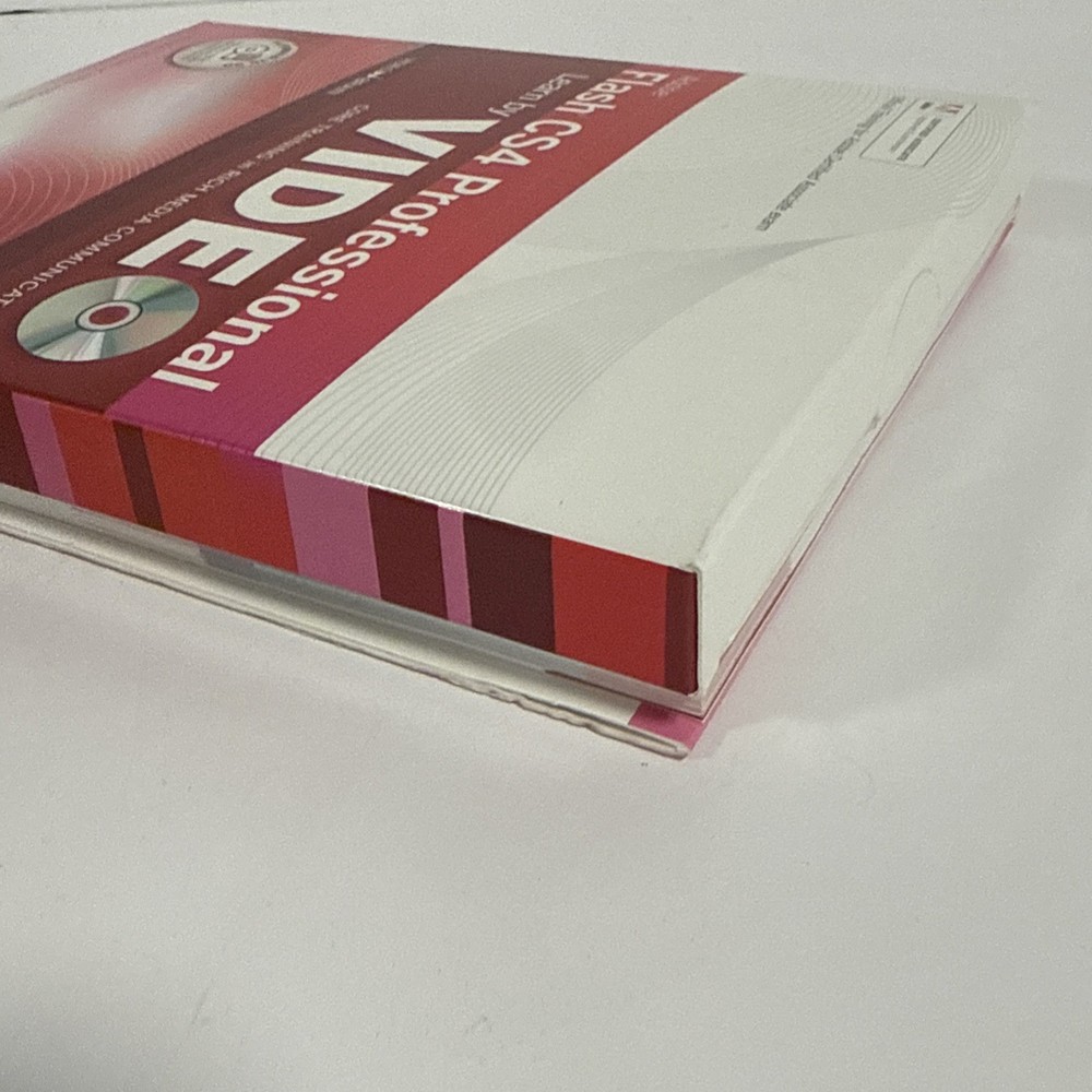 Adobe Flash CS4 Professional Learn by Video Training DVD-Rom Mac Windows Linux