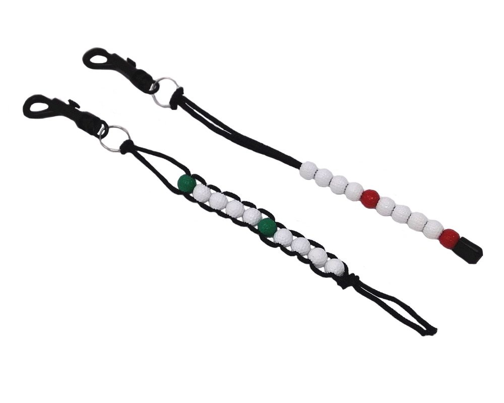 Honbay 2pcs Golf Beads Count Stroke Score Counter