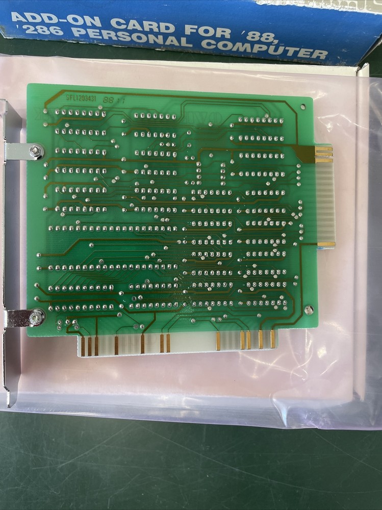 FDD II CARD PII-101 Internal Header ISA FLOPPY CONTROLLER 286 Computer Add on