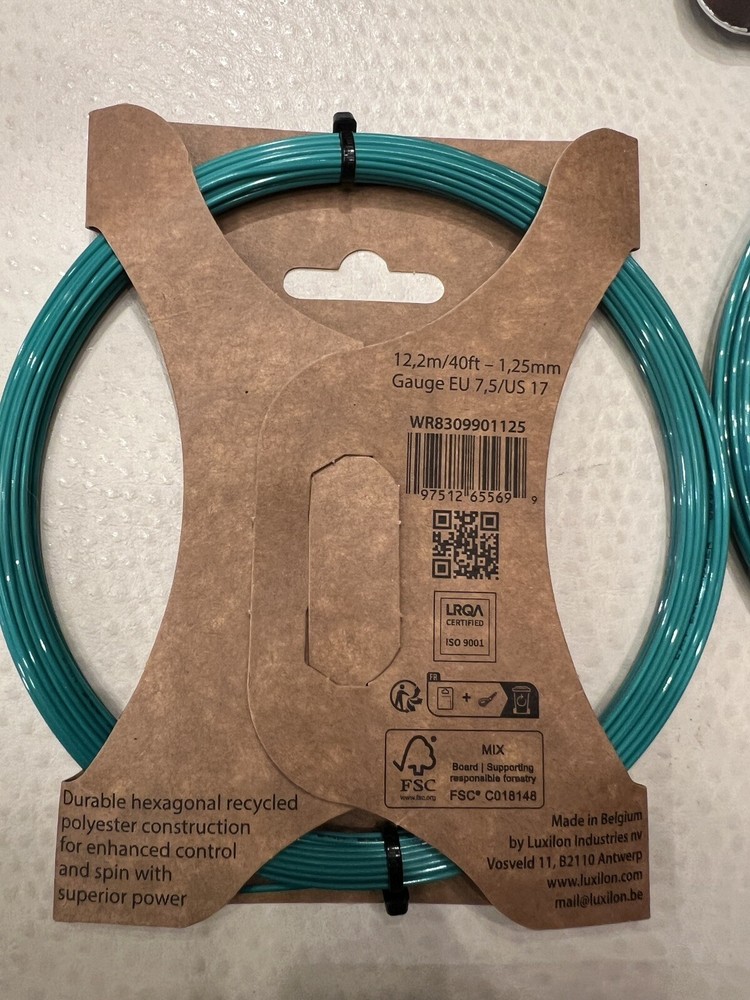 6 Sets luxilon Eco Power tennis string (Plus 3 More Various Sets)