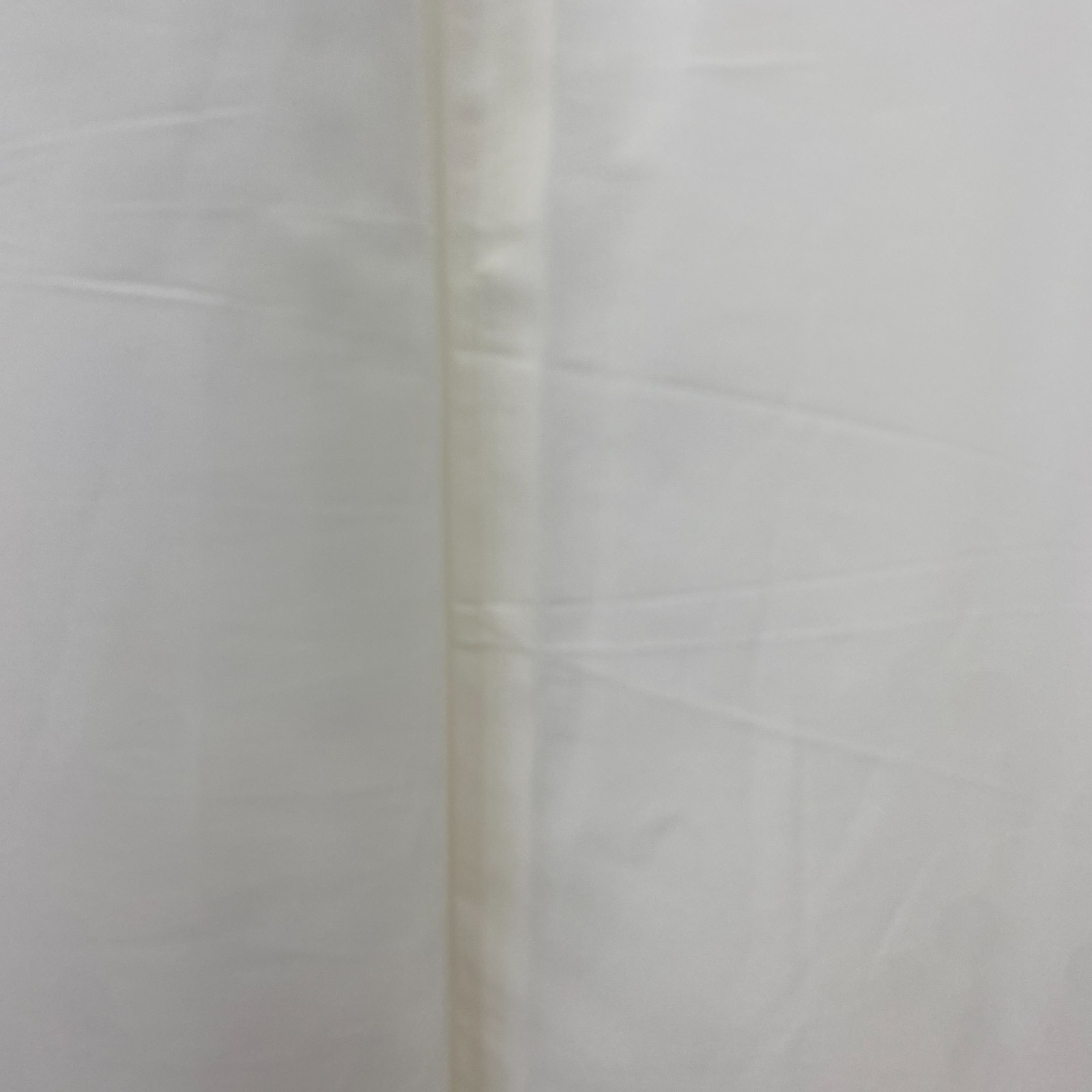 Japanese Vintage Kimono Juban Polyester White Traditional Authentic Length 53 in