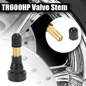 25pcs TR-600HP Snap-In Tire Valve Stems High Pressure 1-1/4" Kit Universal
