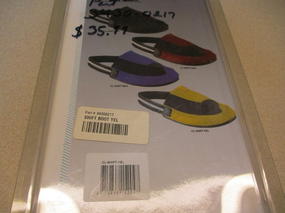 Nelson-Rigg 3430-0217 Shift Boot/Shoe Protector Yellow