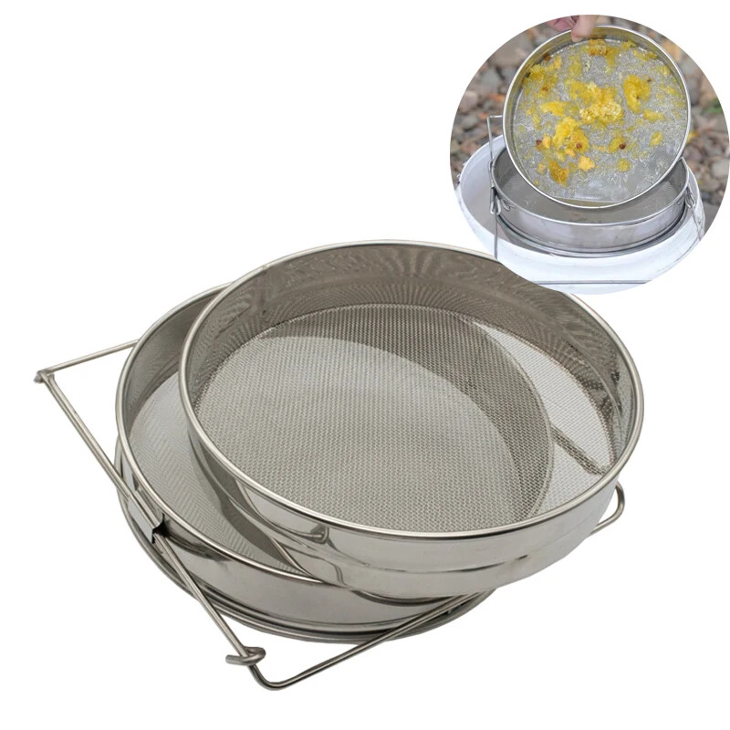 Beekeeping Honey Bee Strainer Double Straining Yogurt Strainer Practical Flow