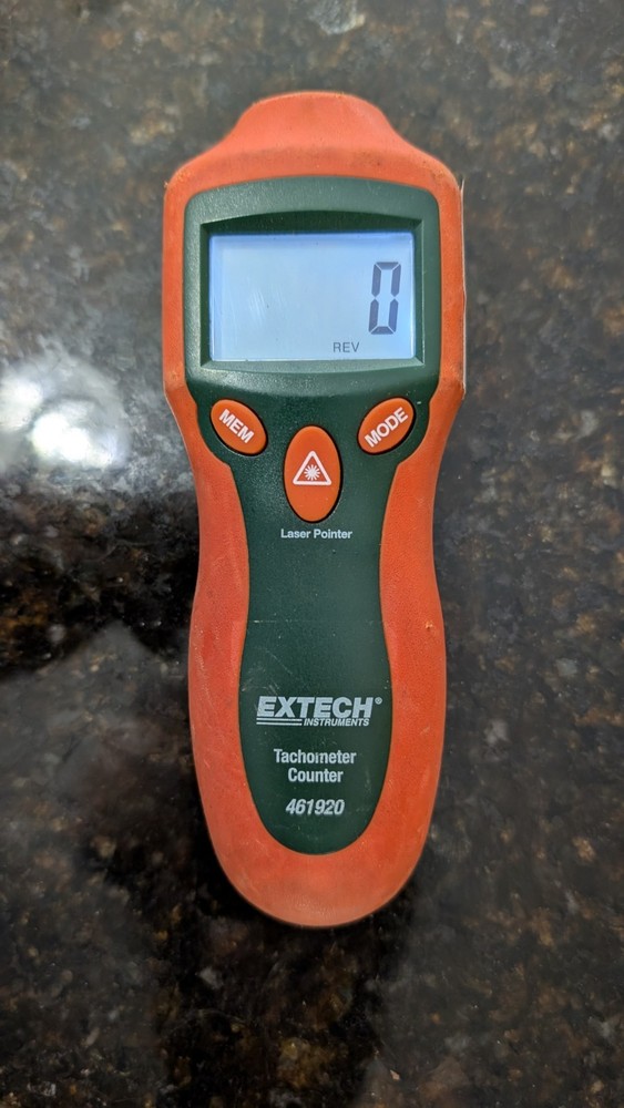 EXTECH # 461920 Handheld Tachometer Counter