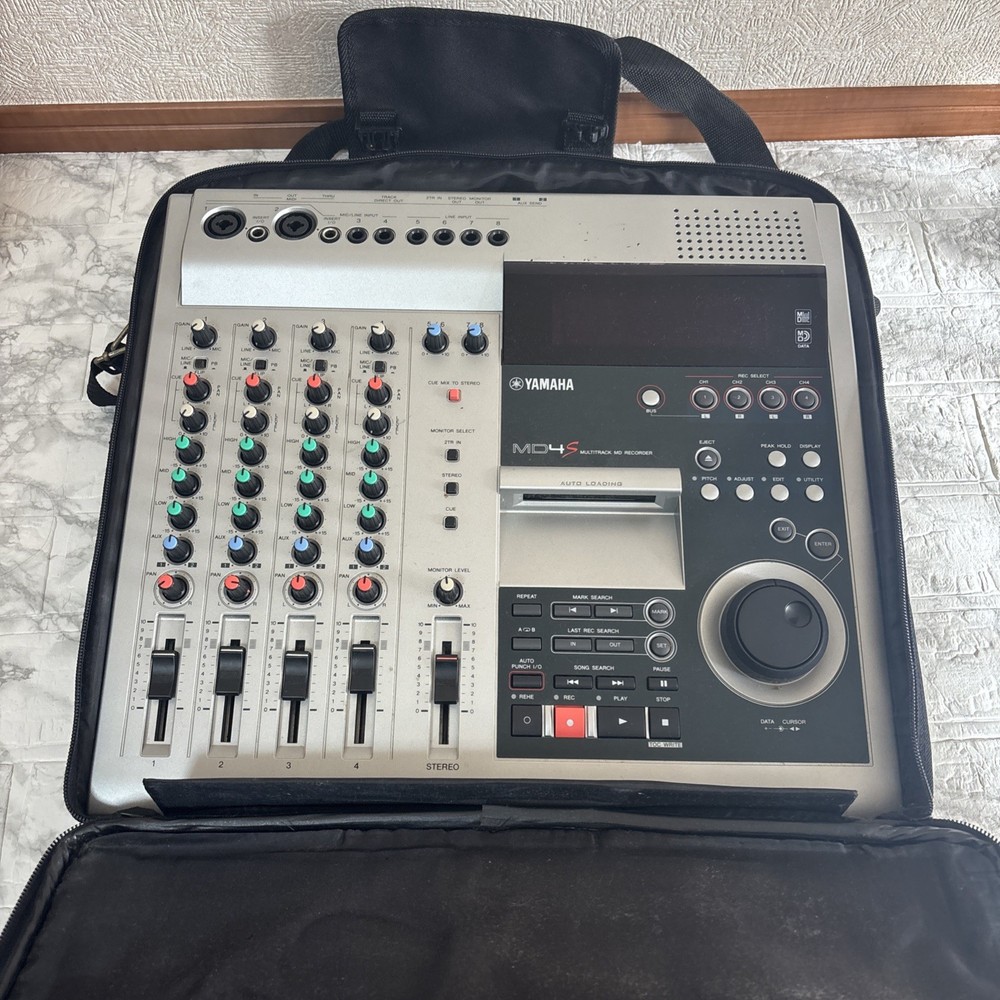 Yamaha MD4S Multitrack Minidisc Recorder 4 Track mixing