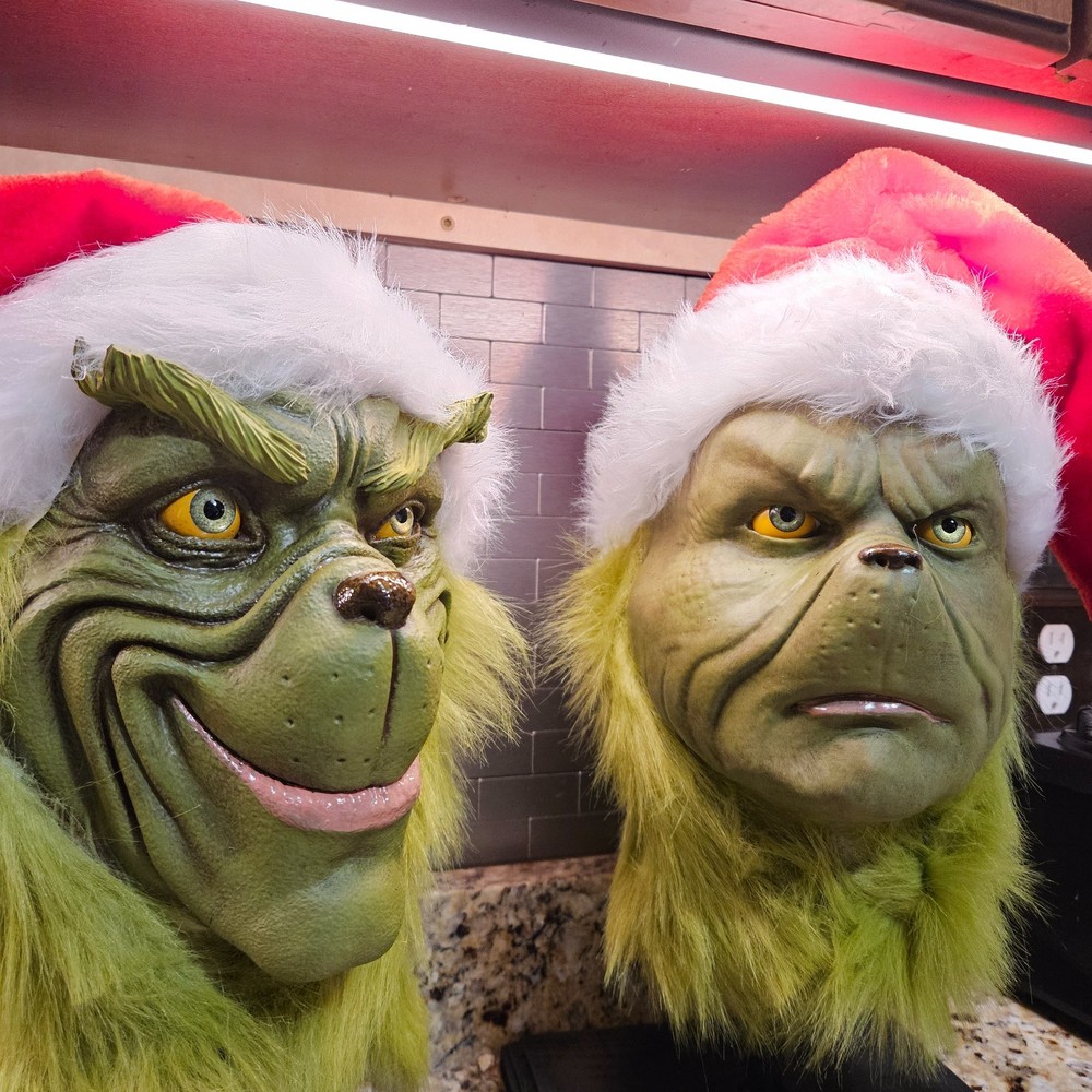 GRINCH Jim Carrey head bust ONE ONLY