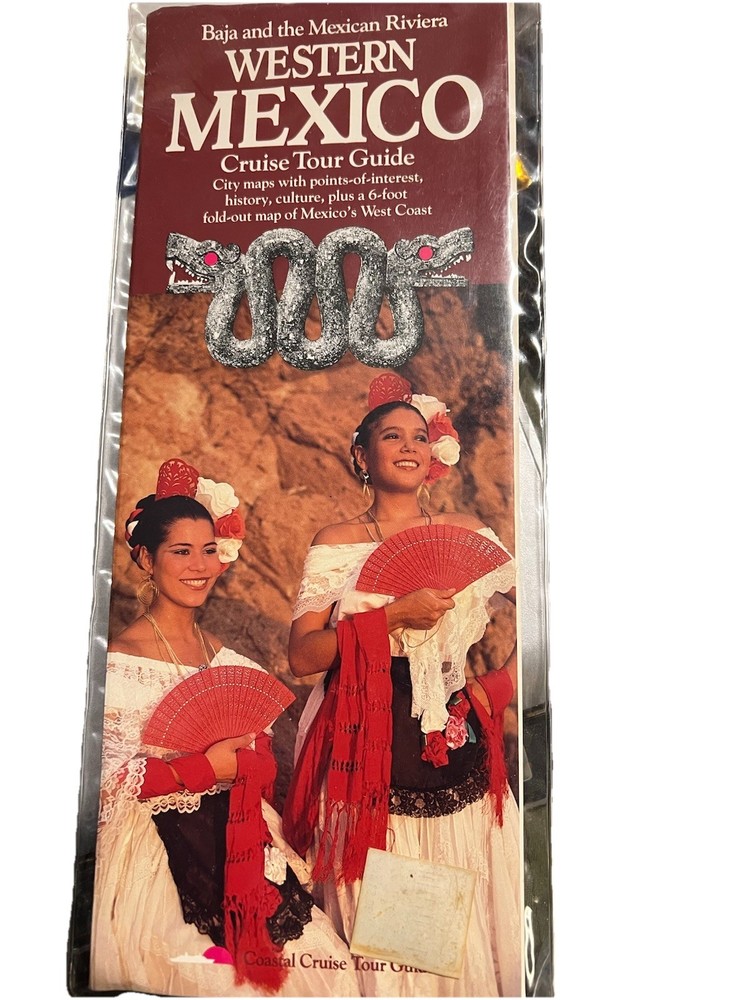 Map Western Mexico Cruise Map Tour Guide