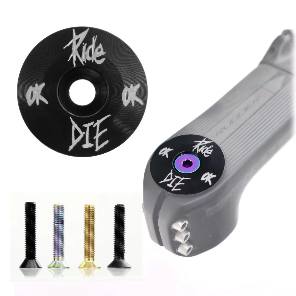 Ride Or Die Bicycle Headset Top Cap