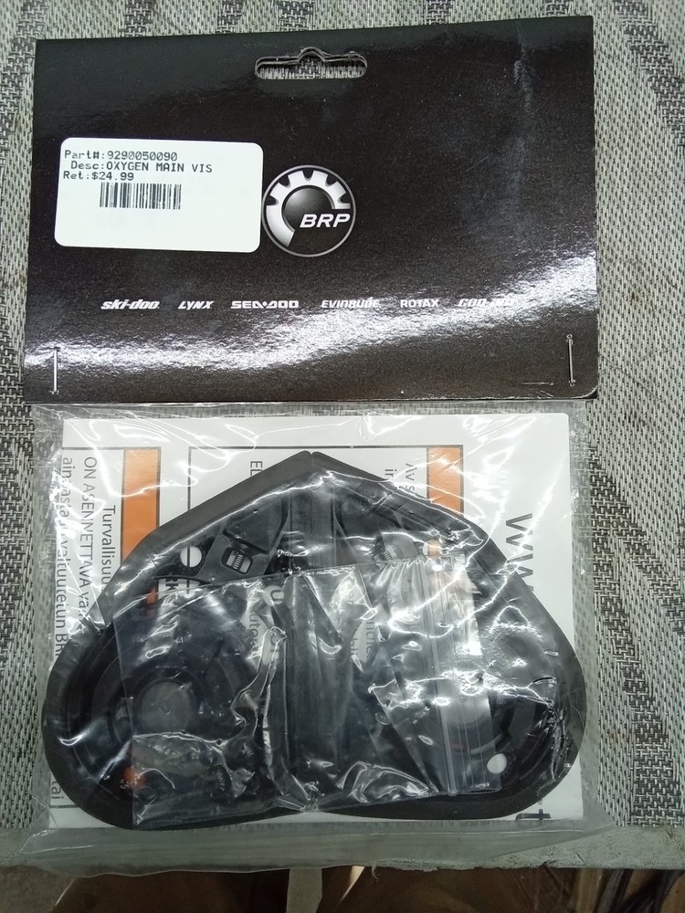 Ski-Doo Oxygen Helmet Main Visor Mechanism Complete Hardware Kit