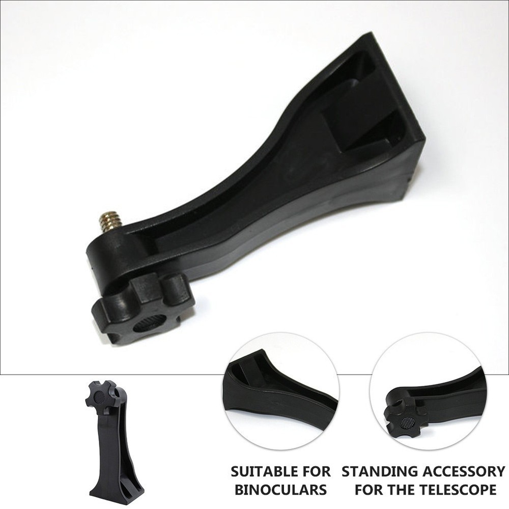 Binocular Tripod Adapter 1/4 Inch Plastic Fixed Bracket for Adventures
