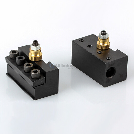 Mini Quick Change Tool Post Set for 7x10, 7x12, 7x14" Table/Hobby Lathes