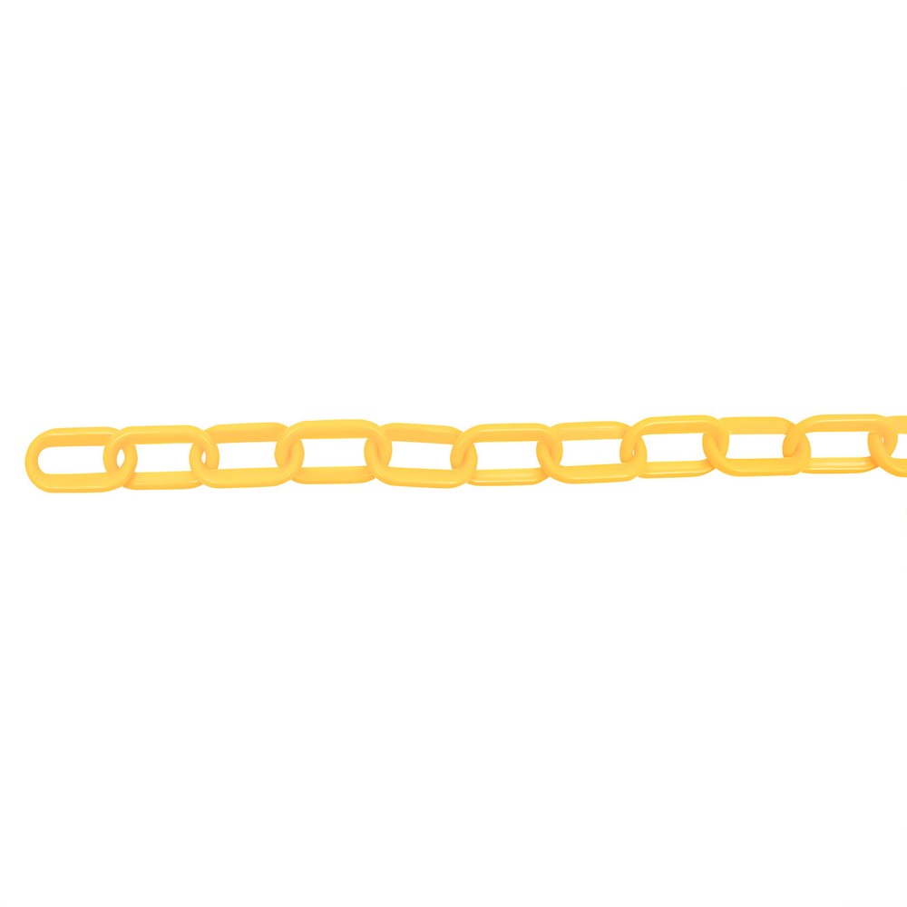 200ft Yellow Plastic Barrier Chain for Effective Crowd Control Management