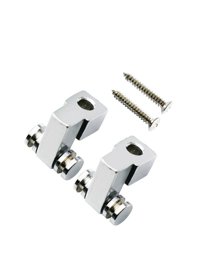 Chrome Strat String Tree Retainer Rollers 2pc.