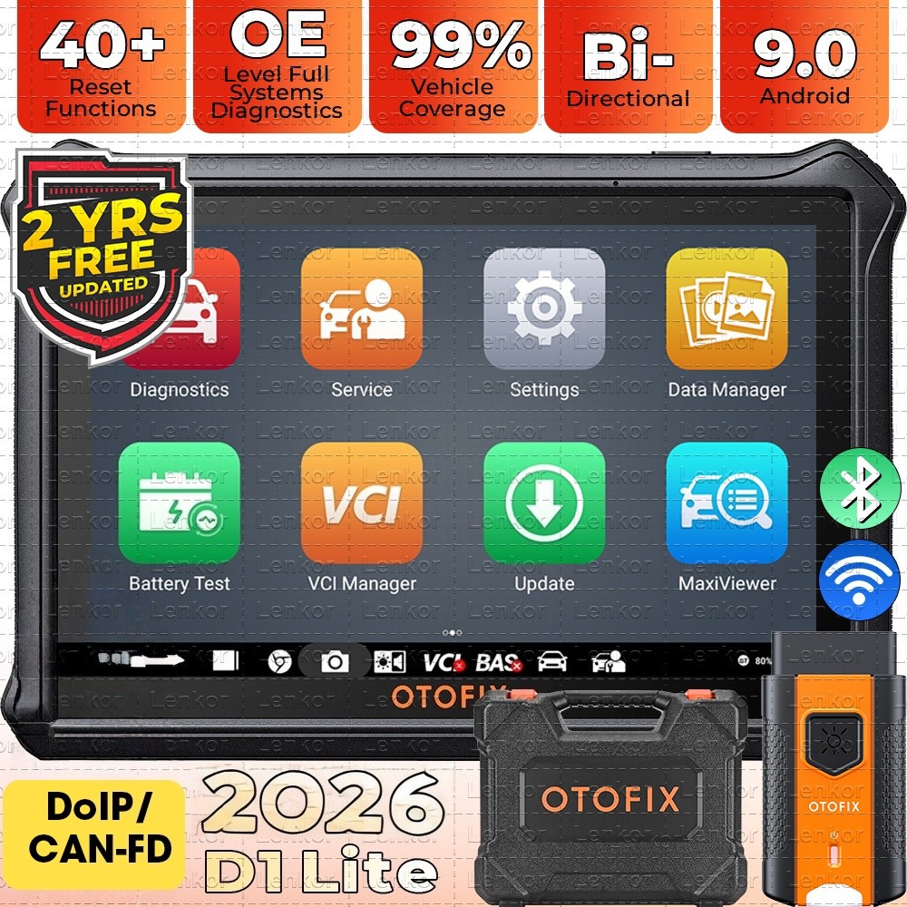 2026 OTOFIX D1 Lite Car Bidirectional Scanner Full System Diagnostic Coding Tool