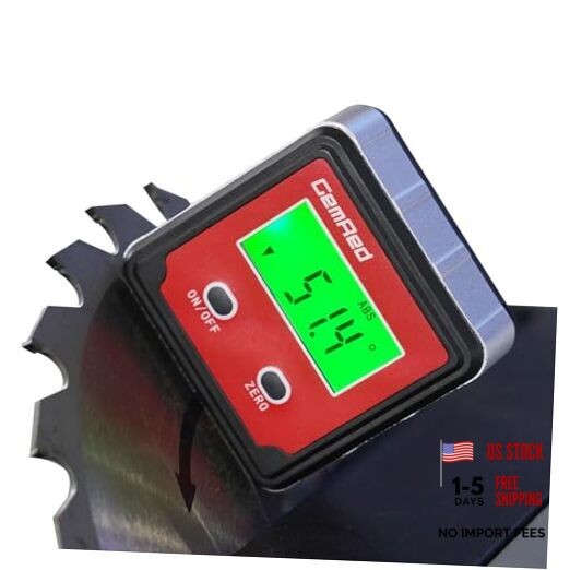 82412 Digital Angle Gauge (Green Backlight)