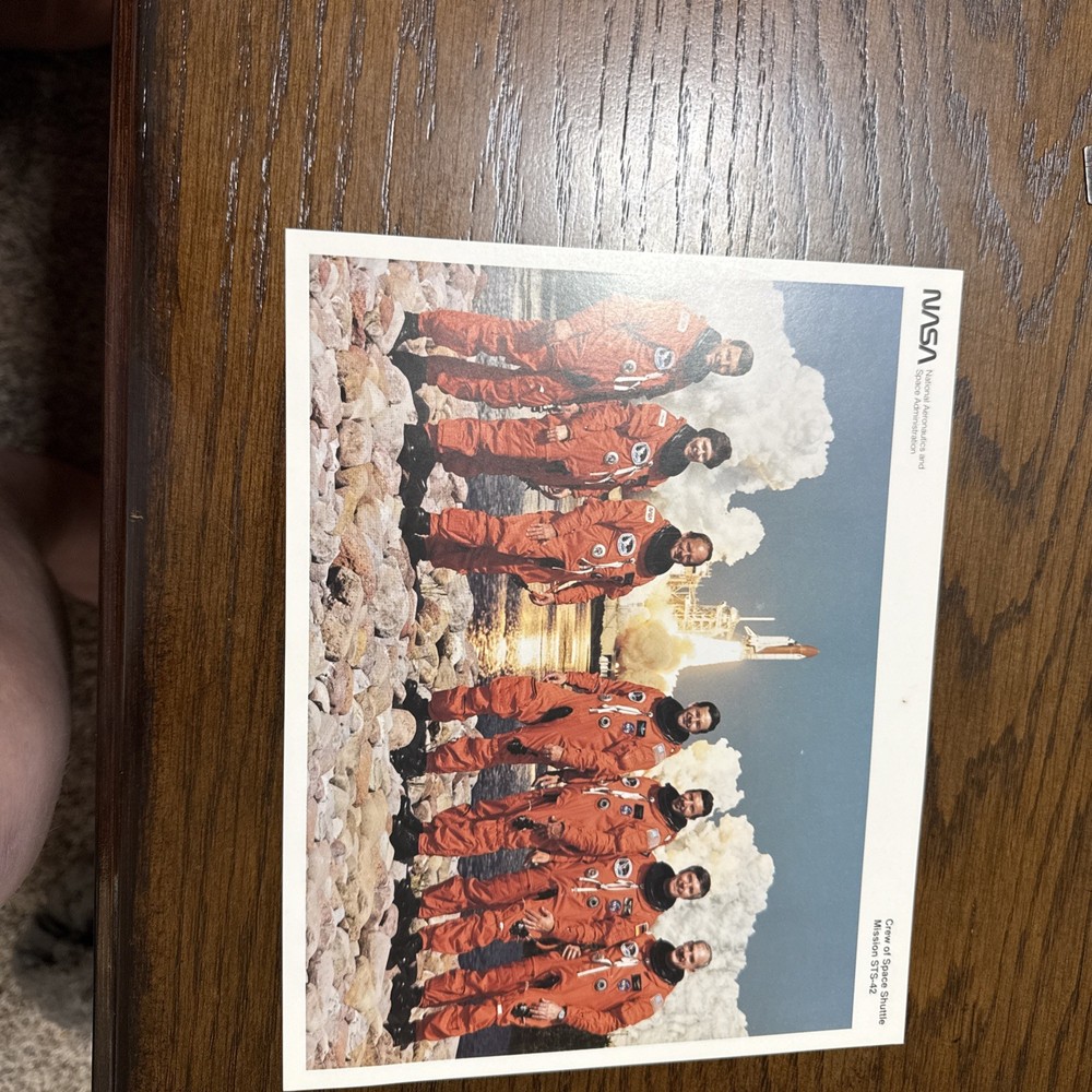 Original NASA Space Shuttle STS-42 Crew Lithograph