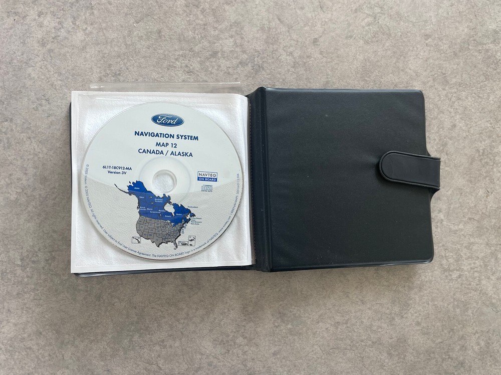 2004-2006 Ford Expedition Navigation Cd set Ak/canada