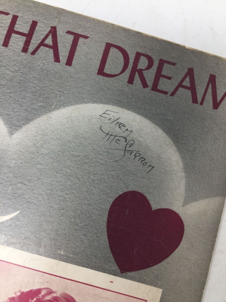 ''Darn That Dream'' Vintage Sheet Music Book